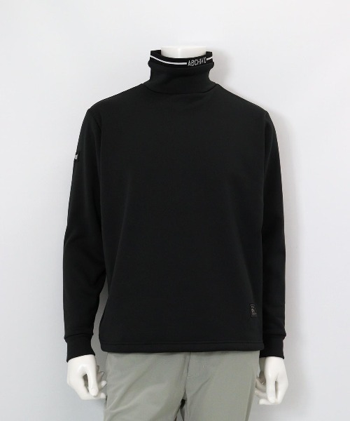 archivio(アルチビオ)の「<MENS>裏起毛ボトルネックプルオーバー(スウェット・メンズ・ブラック/グレー/ブルー/ホワイト・LL/L/M)」の6枚目の写真