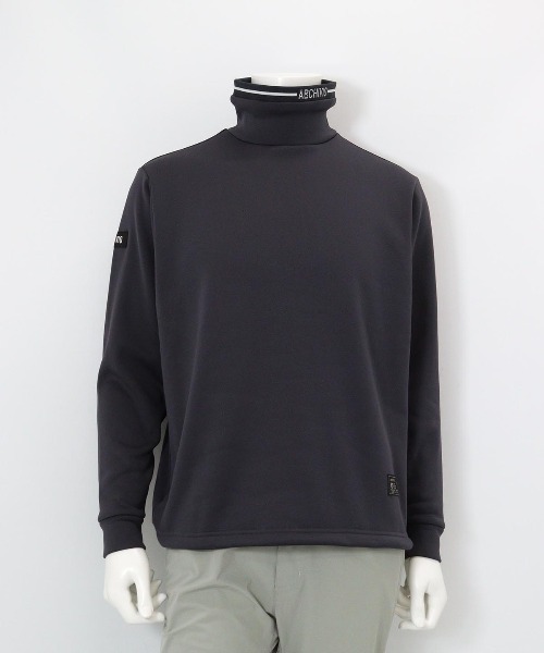 archivio(アルチビオ)の「<MENS>裏起毛ボトルネックプルオーバー(スウェット・メンズ・ブラック/グレー/ブルー/ホワイト・LL/L/M)」の9枚目の写真