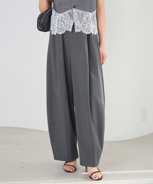 新品未使用✨　イエナ　IENA カーゴパンツ　綺麗めパンツ 2021SS IENA LA BOUCLE バックサテン カーゴパンツ イエナ