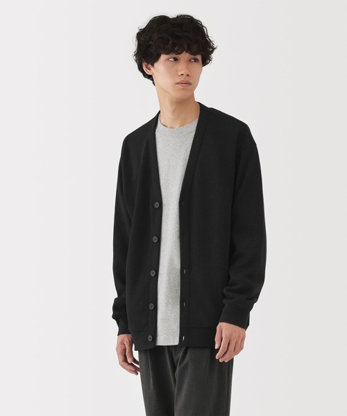 紳士 二重編みVネックカーディガン（カーディガン/ボレロ）｜無印良品