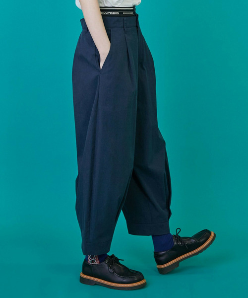 FRAPBOIS（フラボア）の「テンセルチノ2 パンツ（その他パンツ・レディース・ネイビー/ベージュ・2/1）」の19枚目の写真