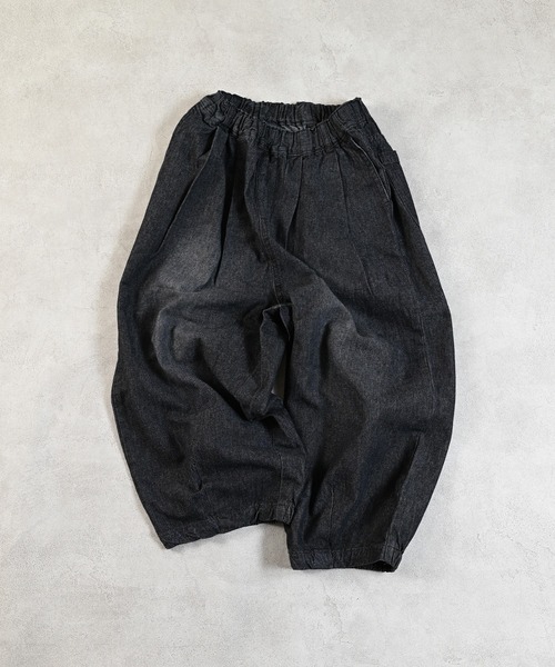 Life Support Products(ライフサポートプロダクツ)の「デニムバレルパンツ(デニムパンツ・キッズ・ブラック/ブルー・100/95/90/80/110/150/140/130/120)」の11枚目の写真