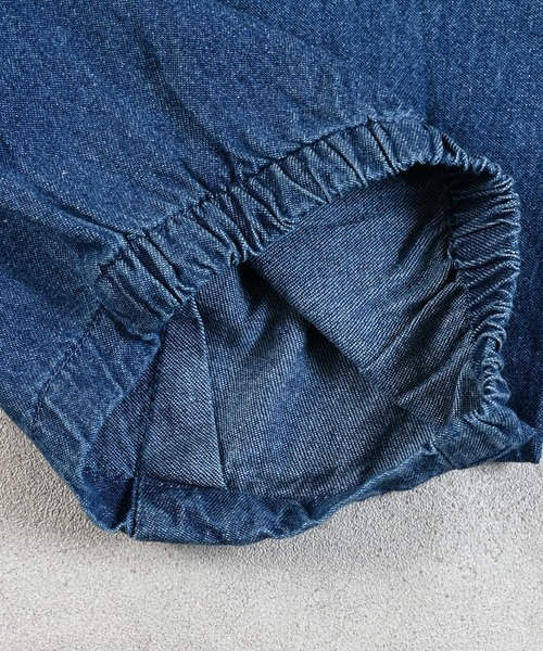 Life Support Products(ライフサポートプロダクツ)の「デニムバレルパンツ(デニムパンツ・キッズ・ブラック/ブルー・100/95/90/80/110/150/140/130/120)」の17枚目の写真