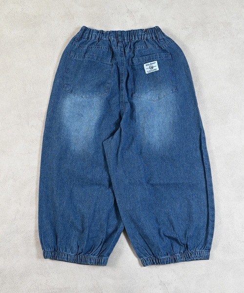 Life Support Products(ライフサポートプロダクツ)の「デニムバレルパンツ(デニムパンツ・キッズ・ブラック/ブルー・100/95/90/80/110/150/140/130/120)」の22枚目の写真