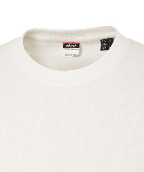 NANGA(ナンガ)の「ECO HYBRID DAILY TEE/エコハイブリッド デイリーTシャツ(Tシャツ/カットソー・メンズ・ホワイト/ブラック・M/L/S/XL)」の4枚目の写真