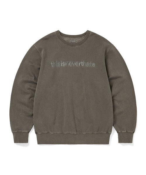 【激レア】thisisneverthat T-Logo Crewneck ネバザ T-Logo Crewneck(スウェット)|thisisneverthat(ディスイズ