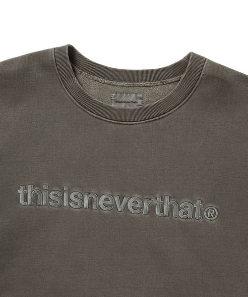 thisisneverthat グレー ロゴ スウェット 楽天市場】【即日配送】thisisneverthat スウェットトレーナー