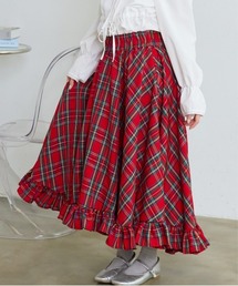 mul. | SS裾フリルロングスカート(スカート)