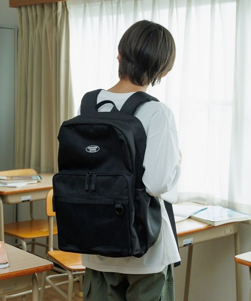 GLOBAL WORK(グローバルワーク)の「撥水リュック20L/591481(バックパック/リュック・キッズ・ブラック・ONE SIZE)」の6枚目の写真