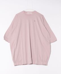 H.A.K（ハク）の「ロゴ刺繍サイロプレミアム天竺カットソー（Tシャツ/カットソー）」