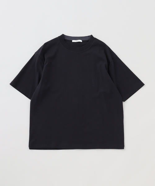 JOURNAL STANDARD relume(ジャーナルスタンダード レリューム)の「スムースシルケット TEE(Tシャツ/カットソー・メンズ・ホワイト/ブラック・LARGE/MEDIUM)」の7枚目の写真