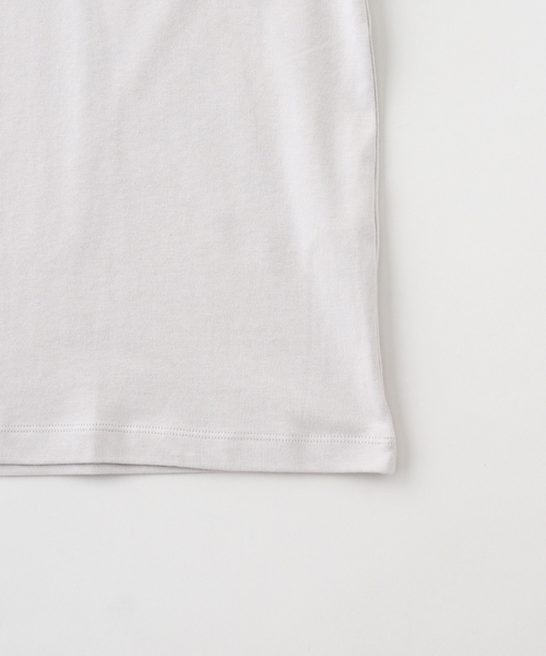 JOURNAL STANDARD relume(ジャーナルスタンダード レリューム)の「スムースシルケット TEE(Tシャツ/カットソー・メンズ・ホワイト/ブラック・LARGE/MEDIUM)」の12枚目の写真