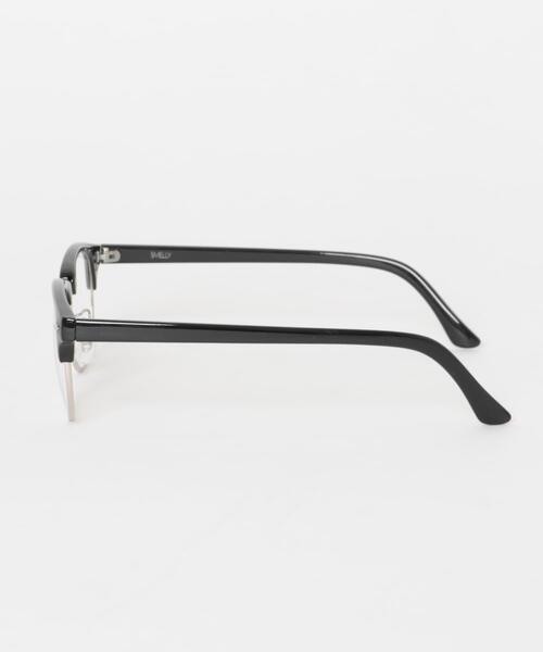 SMELLY（スメリー）の「ハーフリムダテメガネ（メガネ・レディース・ブラック/ブラウン系その他・-）」の18枚目の写真