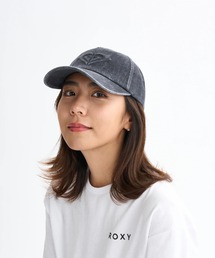 ROXY | HEART SHADOW CAP /ロキシーロゴデニムキャップ（帽子）(キャップ)