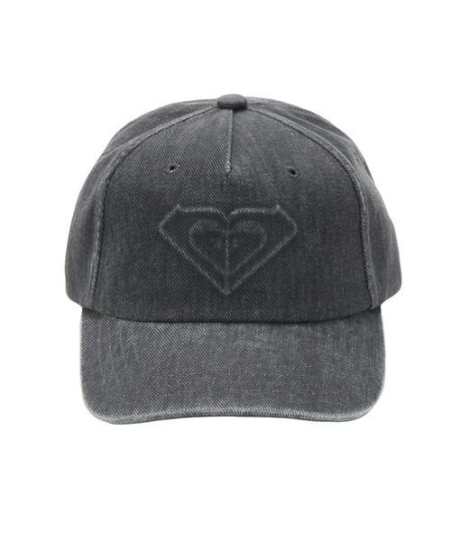 ROXY（ロキシー）の「HEART SHADOW CAP /ロキシーロゴデニムキャップ（帽子）（キャップ・レディース・ブラック/ネイビー/パープル・FREE）」の6枚目の写真