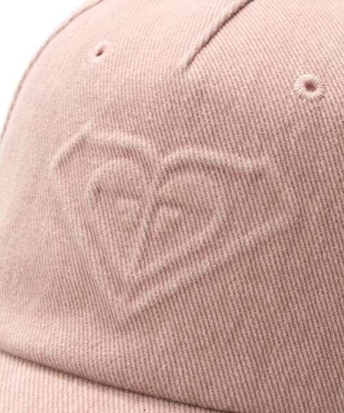 ROXY（ロキシー）の「HEART SHADOW CAP /ロキシーロゴデニムキャップ（帽子）（キャップ・レディース・ブラック/ネイビー/パープル・FREE）」の20枚目の写真