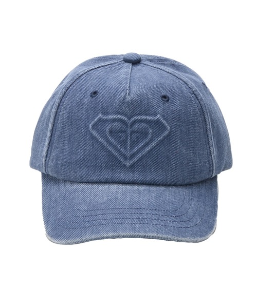 ROXY（ロキシー）の「HEART SHADOW CAP /ロキシーロゴデニムキャップ（帽子）（キャップ・レディース・ブラック/ネイビー/パープル・FREE）」の12枚目の写真