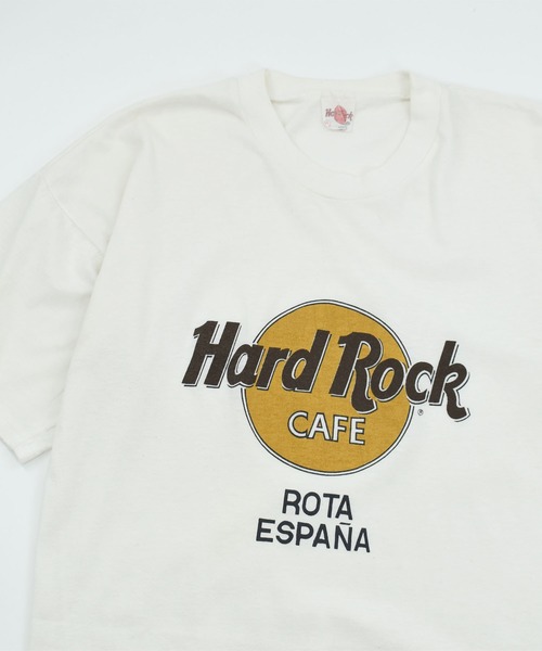 LABORATORY R(ラボラトリーアール)の「【USED】90’s HARD ROCK CAFE 企業ロゴ Tシャツ(Tシャツ/カットソー・メンズ・ホワイト・X-LARGE)」の2枚目の写真