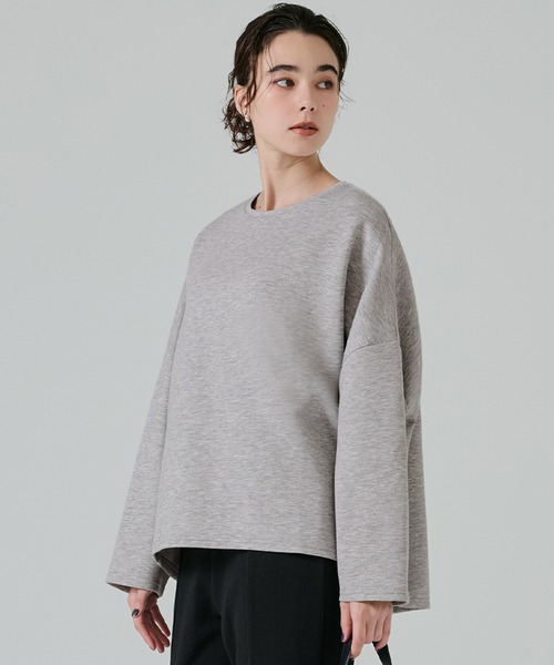 ソフトスウェットオーバーサイズトップス（スウェット）｜coca（coca