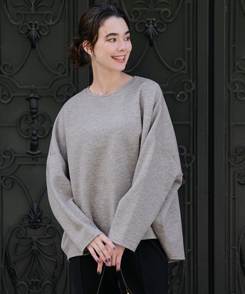 新品未使用 ADANOLA オーバーサイズ スウェットトップス 大きいサイズ 新品未使用 ADANOLA オーバーサイズ スウェットトップス 大きい