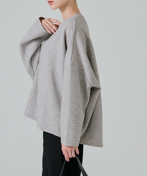 ソフトスウェットオーバーサイズトップス（スウェット）｜coca（coca