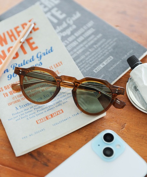 niko and...（ニコアンド）の「オリジナルクラウンパントミニサングラス（サングラス・レディース・その他1/ブラック/ブラウン・FREE）」の3枚目の写真