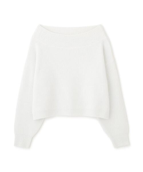 PROPORTION BODY DRESSING（プロポーションボディドレッシング）の「ラメ入りオフショル畔ニット / 1215270009（ニット/セーター・レディース・パープル/ホワイト/グレー・SMALL/MEDIUM）」の16枚目の写真