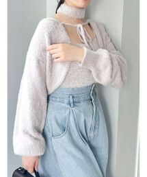 dazzlin | ミニシャギーニットボレロ(カーディガン/ボレロ)