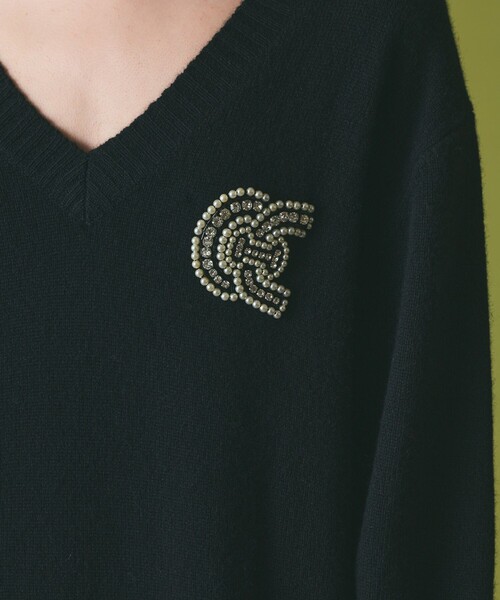 GRACE CLASS(グレースクラス)の「ライン配色ニットワンピース(ワンピース・レディース・グレー/ブラック・36)」の7枚目の写真