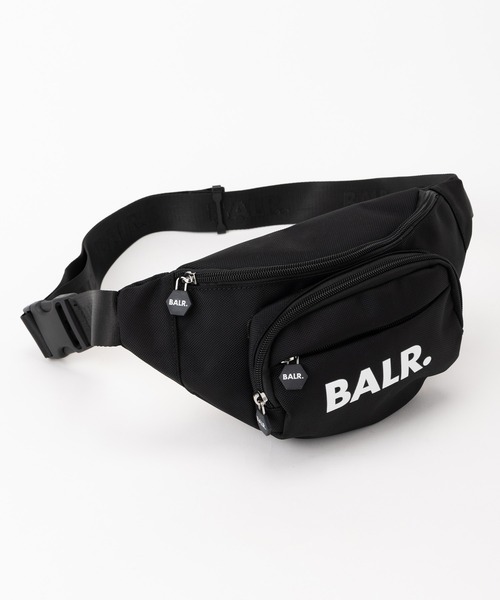 BALR.（ボーラー）の「B-Series Waist Pack（ボディバッグ/ウエストポーチ・メンズ・ブラック×ホワイト・ONE SIZE）」の2枚目の写真