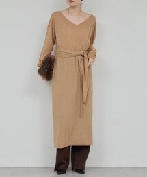 新品 ガリャルダガランテ ニット ワンピース キャメル 新品 ガリャルダガランテ ニット ワンピース キャメル