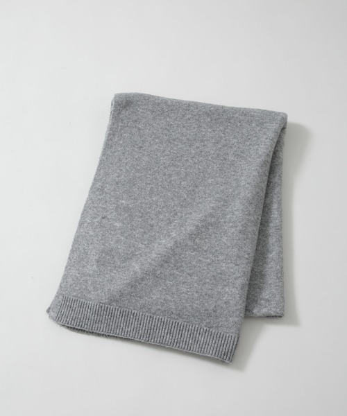 NANO universe（ナノユニバース）の「ボリュームニットストール（ストール/ショール・レディース・ライトベージュ/グレー/チャコール・FREE）」の11枚目の写真