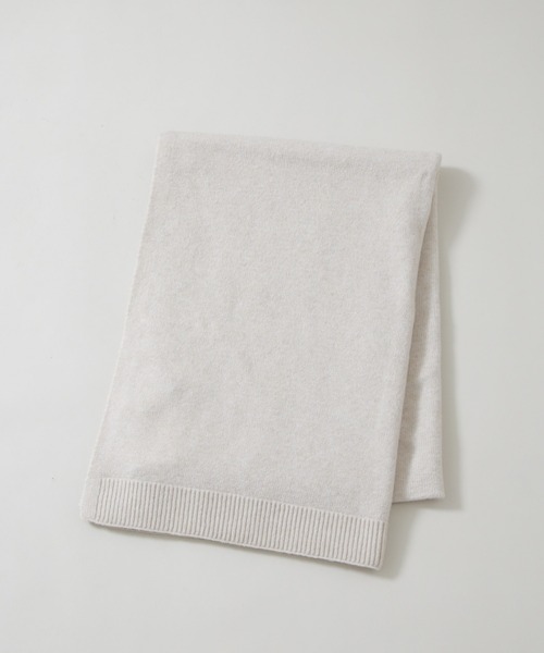 NANO universe（ナノユニバース）の「ボリュームニットストール（ストール/ショール・レディース・ライトベージュ/グレー/チャコール・FREE）」の12枚目の写真