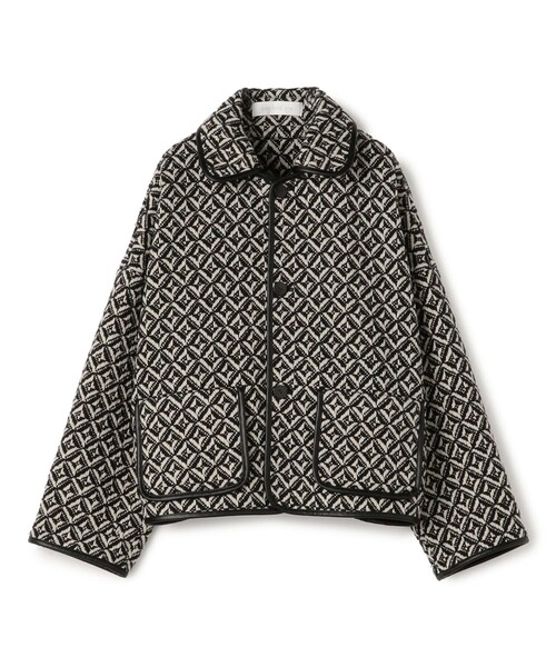 新品タグ付き✨23SS GALERIE VIE コットンシルクノーカラーコート GALERIE VIE(ギャルリー ヴィー)の「コットンシルク ノー