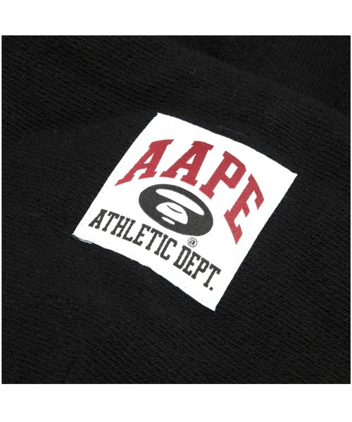 AAPE BY A BATHING APE（エーエイプバイアベイシングエイプ）の「AAPE MAIN ZIP UP HOODIE（パーカー・メンズ・ブラック・MEDIUM/X-LARGE/SMALL/LARGE）」の4枚目の写真