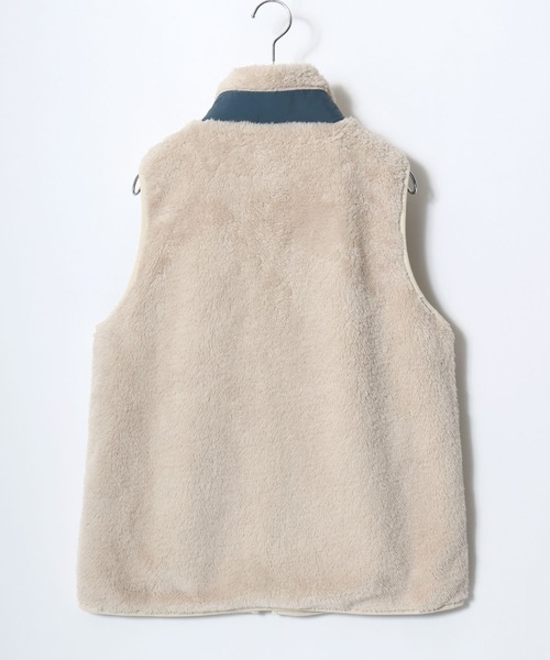 セール】2025AW LOGOS/ロゴス シャギーボア ワンポイント刺繍 スタンド