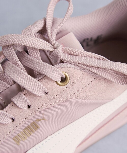 PUMA（プーマ）の「【PUMA/プーマ】ベラドンナ ナイロンスニーカー（スニーカー・レディース・ピンク/ベージュ/キナリ・23.5cm/24.0cm/24.5cm）」の7枚目の写真