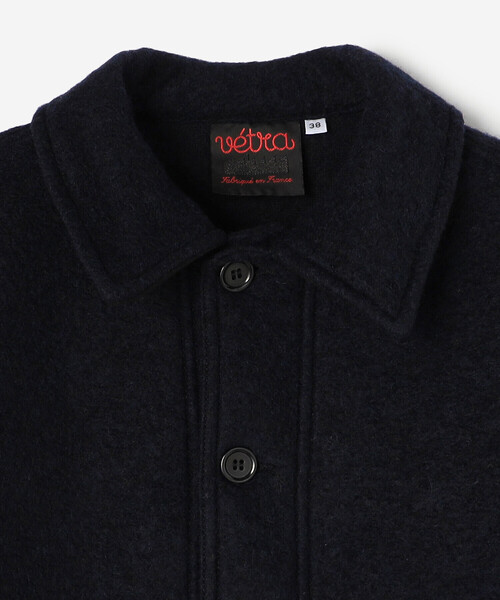 VETRA（ベトラ）の「VETRA | フェルテッドウール ジャケット WOMEN（その他アウター・レディース・ネイビー・38）」の4枚目の写真