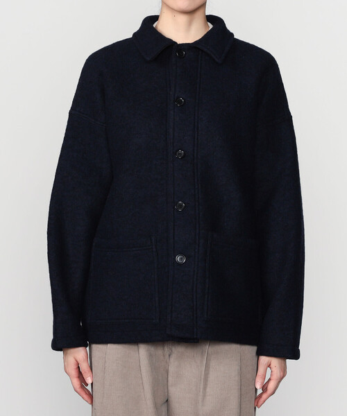 VETRA（ベトラ）の「VETRA | フェルテッドウール ジャケット WOMEN（その他アウター・レディース・ネイビー・38）」の10枚目の写真