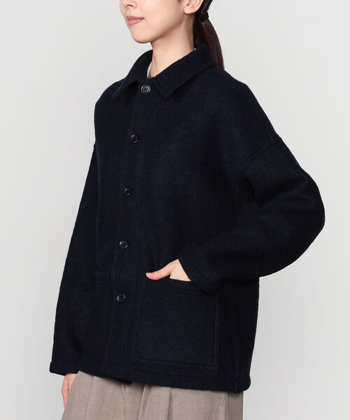 VETRA（ベトラ）の「VETRA | フェルテッドウール ジャケット WOMEN（その他アウター・レディース・ネイビー・38）」の14枚目の写真
