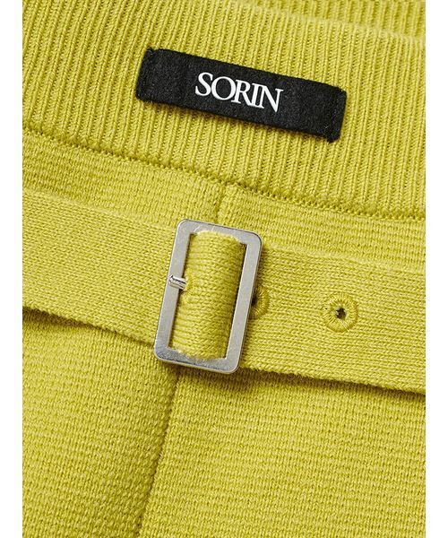 SORIN(ソリン )の「Double Rib Knit Short Pants/ダブルリブニットショートパンツ(その他パンツ・レディース・ブラウン/ライム/ダークグレー・38)」の9枚目の写真