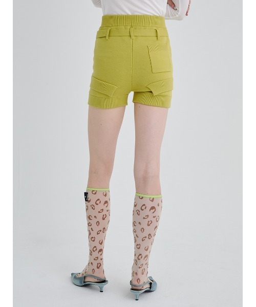 SORIN(ソリン )の「Double Rib Knit Short Pants/ダブルリブニットショートパンツ(その他パンツ・レディース・ブラウン/ライム/ダークグレー・38)」の12枚目の写真