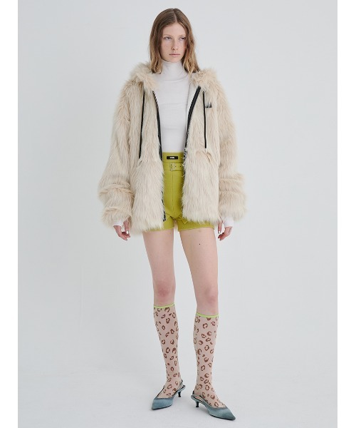 SORIN(ソリン )の「Double Rib Knit Short Pants/ダブルリブニットショートパンツ(その他パンツ・レディース・ブラウン/ライム/ダークグレー・38)」の14枚目の写真