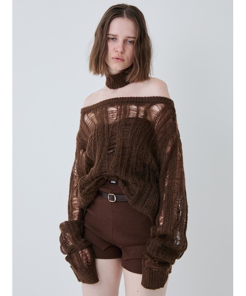 SORIN(ソリン )の「Double Rib Knit Short Pants/ダブルリブニットショートパンツ(その他パンツ・レディース・ブラウン/ライム/ダークグレー・38)」の15枚目の写真