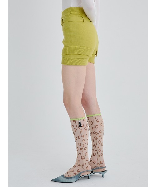 SORIN(ソリン )の「Double Rib Knit Short Pants/ダブルリブニットショートパンツ(その他パンツ・レディース・ブラウン/ライム/ダークグレー・38)」の11枚目の写真