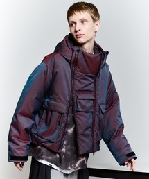 AIVER（アイバー）の「AIVER　イリディセントパファーブルゾン（ブルゾン・メンズ）」