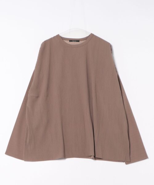 Bling Leads（ブリングリーズ）の「【RES】【Bling leads】オーバーサイズ プリーツカットソー（Tシャツ/カットソー・メンズ・グレイッシュベージュ・LARGE/MEDIUM）」の20枚目の写真