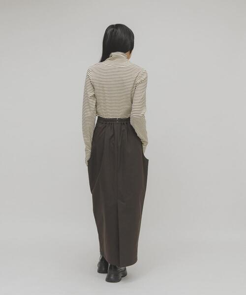 タートルホックボーダートップス（Tシャツ/カットソー）｜KBF