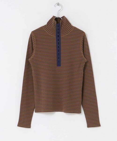 KBF（ケイビーエフ）の「タートルホックボーダートップス（Tシャツ/カットソー・レディース・ホワイト系その他/ブラウン系その他/グレー系その他・ONE）」の20枚目の写真