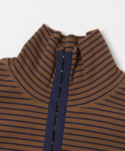 KBF（ケイビーエフ）の「タートルホックボーダートップス（Tシャツ/カットソー・レディース・ホワイト系その他/ブラウン系その他/グレー系その他・ONE）」の21枚目の写真